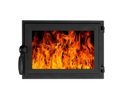 Дверка герметичная со стеклом ДТГ-6КС "Карелия" Бронза