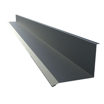 Примыкание кровли к трубе дымохода Графит 2 м 150*250