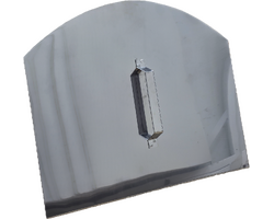 Заслонка русской печи Заслонка - край 300, высота 350, ш 550 ЗАКАЗНАЯ