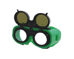 Очки закрытые СОМЗ ЗНД2-Г2 "Адмирал" PL (PL - ударопр. стекло с зашитой от истирания и царапин,светофильтр - 6) арт. 23232