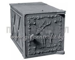 Духовка глухая чугун. 3С201 "Лось" 270*280мм