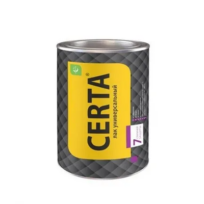 Лак термостойкий "Церта" 7 степеней защиты 0,8 кг