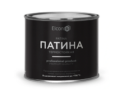 Эмаль термостойкая патина Elcon ( Элкон) Patina ЗОЛОТО 0,2 кг 700 °С