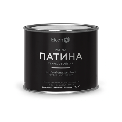 Эмаль термостойкая патина Elcon ( Элкон) Patina ЗОЛОТО 0,2 кг 700 °С
