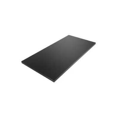 Лист стеклянный настенный Черный (Black) 1200х600х8мм
