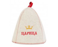 Шапка для бани и сауны "Царица", войло, арт. Б410
