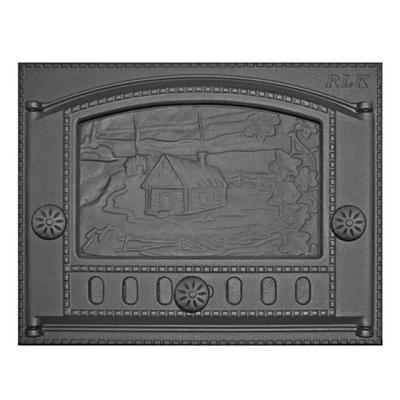 Дверка глухая ДК-2Б РЛ 18 "Домик в деревне" (Рубцовск) 300*375мм Антрацит