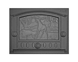 Дверка глухая ДК-2Б РЛ 19 "Природа" (Рубцовск) 300*375мм Антрацит