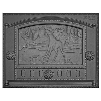 Дверка глухая ДК-2Б РЛ 19 "Природа" (Рубцовск) 300*375мм Антрацит