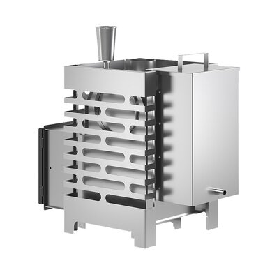 Печь для бани ASTON 12 INOX АКВА с глухой дверцей