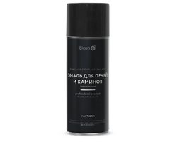 Эмаль термостойкая Элкон 1000°C аэрозоль ЧЕРНАЯ 520 гр