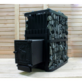 Печь банная ComfortProm РЕТРО СТАЛЬ 8 мм (закрытая каменка) 20 м3