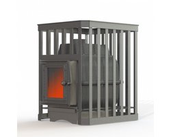 Печь банная FireWay ПароВар 24 сетка-ковка (201) б/в