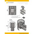Печь для бани Везувий Легенда Ковка 22 (271)