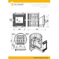 Печь для бани Везувий Легенда Ковка 22 (505)