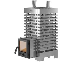 Печь для бани ASTON 20 INOX со стеклянной дверцей