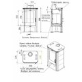 Печь-камин Мета-Бел АОТ 7.0 в модификации Ритм