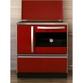 Плита на дровах MBS Royal 720 Plus P (с крышкой) красная