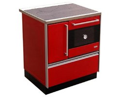 Плита на дровах MBS Royal 720 Plus (без крышки) красная