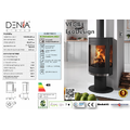 Печь-камин Denia Vega