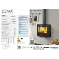 Настенный камин Denia Elyps Wall