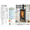Печь-камин Denia Lambda Soap