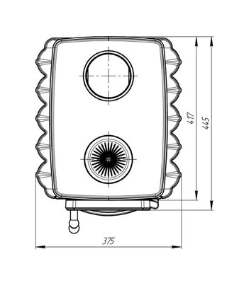 Печь отопительная ProMetall Бахтинка (серая)
