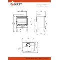 Печь-камин EVEREST H10
