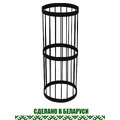 Сетка для камней, корзина ComfortProm круглая до 70 кг камней