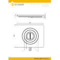 Плита Усиленная чугунная П1-410 (410х340) Везувий