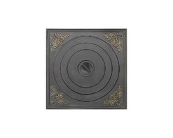 Плита Усиленная чугунная П1-600(В) (600х600) Бронза Везувий