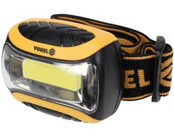 Налобный LED фонарь 3W, 150Lm, 3x1.5V, AAA, Vorel (88676)