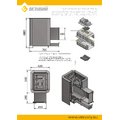 Печь ВЕЗУВИЙ Сенсация 22 Антрацит (224)
