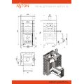 Печь для бани ASTON 16 НЕРЖ.