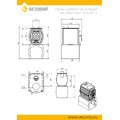 Печь-камин Везувий BX-05М "Антрацит"