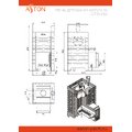 Печь для бани ASTON 16 НЕРЖ. стекло