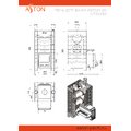 Печь для бани ASTON 20 НЕРЖ. стекло