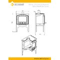 Печь отопительная Везувий В8 (224)