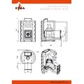 Чугунная печь для бани ЭТНА 18 (ДТ-4С) Закрытая каменка