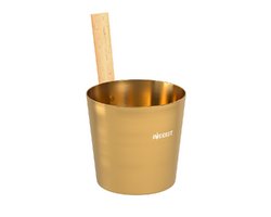 Шайка EVEREST 5л, алюминий GOLD (TG-51)