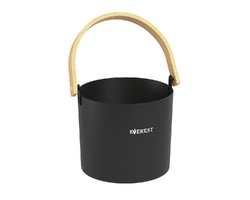 Ведро EVEREST 5л, алюминий BLACK (TG-44)