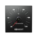 Термометр EVEREST "Line", алюминий BLACK (TG-22)