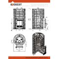 Печь для бани Эверест "Steam Master" 44 (320) ЧУГУН б/в