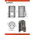 Печь для бани Эверест "Steam Master" 44 (320М) б/в
