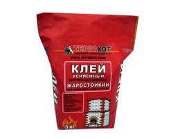 Клей жаростойкий усиленный "Терракот" 5кг