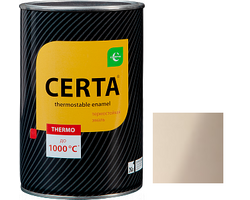 Эмаль термостойкая Церта, БЕЖЕВАЯ (1015) банка 0,7кг 400°С