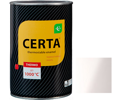 Эмаль термостойкая Церта, БЕЛАЯ (9003) банка 0,7 кг 400°С
