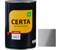 Эмаль термостойкая Церта Серебро  банка 0,7 кг 700 градусов