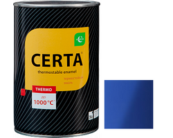 Эмаль термостойкая Церта СИНИЙ, банка 0,8 кг 400°С