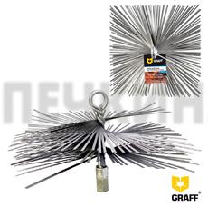 Ёрш щетка стальная GRAFF (Графф) д.250мм